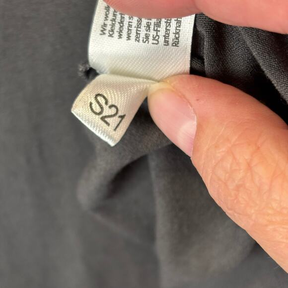 Eileen Fisher Tunic Small Lagenlook Minimalist Quiet Luxury Jersey Knit Stretchy - Picture 6 of 10